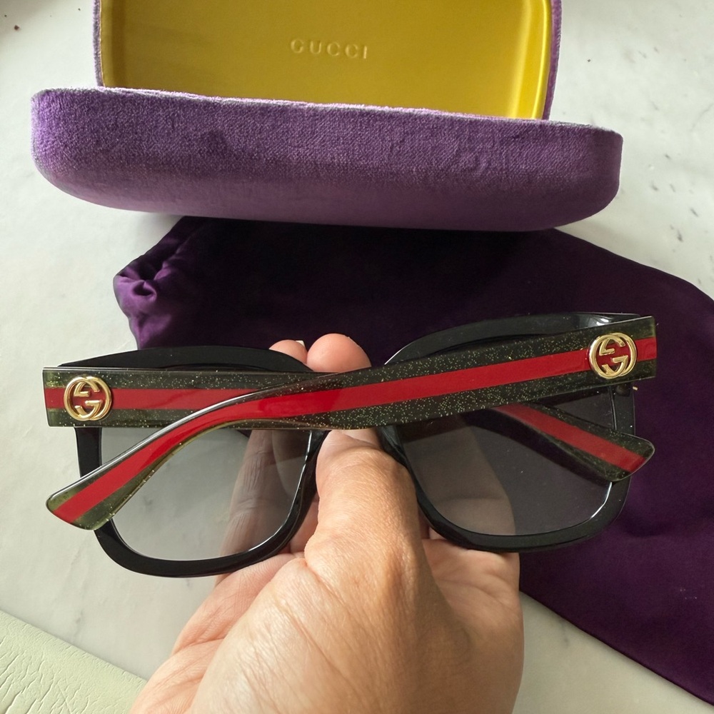 Gucci Women's Sunglasses, GG0034SN - Picture 6 of 7
